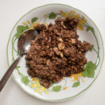 Baked Oats mit Schoko und Banane